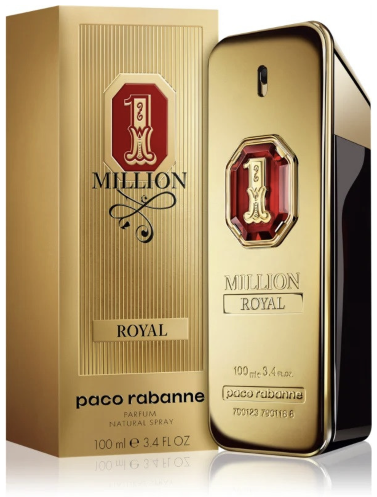 PACO RABANNE 1 MILLION ROYAL PARFUM 100ML SPRAY