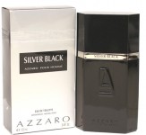 AZZARO SILVER BLACK HOMME EDT 50ML SPRAY INSCATOLATO
